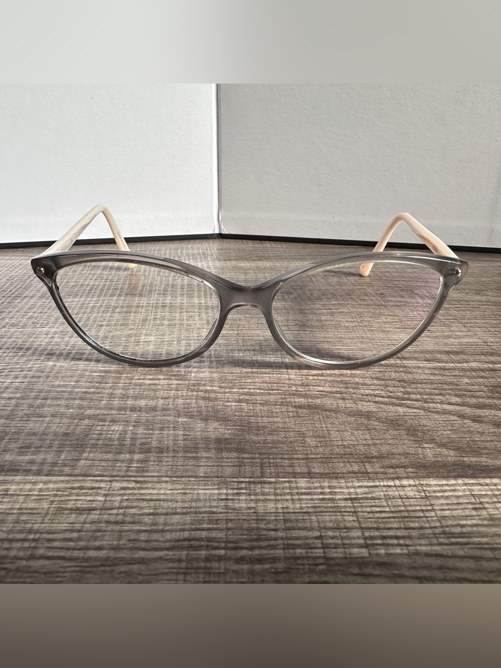 Christian Dior Eyeglass Frames CD3285 Gray Opal Pink Cat Eye 54-15-135 Italy